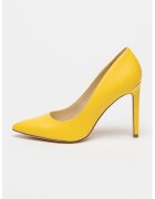 NINE WEST Заострени обувки стилето Tatiana - Жълт