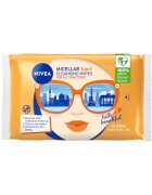 Nivea кърпички за премахване на грим 25 бр Сух/Мазна/Смесени/С несъвършенства/Чувствителна/Зряла/Нормална