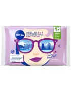 Nivea кърпички за премахване на грим 25 бр Сух/Мазна/Смесени/С несъвършенства/Чувствителна/Зряла/Нормална
