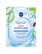 Nivea Маска салфетка Skin Moisture Хидратираща Напоена със серум 1 бр