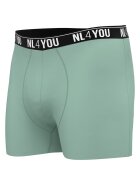NL4YOU Боксерки с лого Бледозелен
