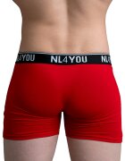 NL4YOU Боксерки с памук с лого на талията