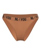NL4YOU Бразилиана с лого Черен/Персийски портокал