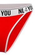 NL4YOU Бразилиана с лого Червен/Бял