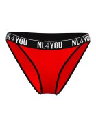 NL4YOU Бразилиана с лого Червен/Черен