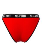 NL4YOU Бразилиана с лого Червен/Черен