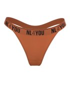NL4YOU Танга с памук с лого