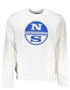 North Sails Мъжка блуза - 100% памук - бяла - 902731000