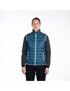 NORTHFINDER Дамски външен изолиран елек Vesta SEAL Fern - Тъмносин