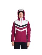NORTHFINDER Дамско ски яке с подплата Seal 10K/10K Doris - Бял/Cherry