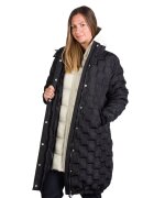 NORTHFINDER Дамско яке с 2L изолация Laurie - XL - дълго - червено - Черен