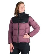 NORTHFINDER Дамско яке за открито 10K/10K 2L Mindi grapeblack - Прашно розово