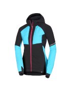 NORTHFINDER Дамско яке за ски туринг Active Primaloft® Rohace 3 - Blue Black