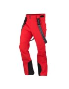 NORTHFINDER Мъжки еластични ски панталони софтшел 3L 10K/5K Ishaan - Червен