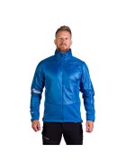 NORTHFINDER Мъжко хибридно яке с изолация Polartec AlphaDirect Svistovy - Червен/Черен