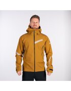 NORTHFINDER Мъжко яке с мембрана 20К/20К Pertex®Shield Draci M - hardshell - Синапено жълто