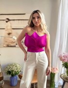 Nympha Clothing Фуксия лотосов корсет
