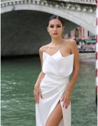 Nympha Clothing Корсет Бял лотос