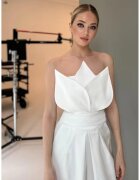 Nympha Clothing Корсет Бял лотос