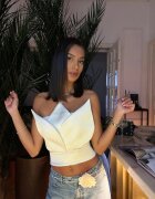 Nympha Clothing Корсет Бял лотос