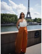 Nympha Clothing Панталони Satinati - Папая - Палома