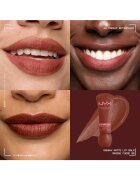 NYX Professional Makeup Балсам за устни Smushy Matte - 8 мл Smudge Fudge