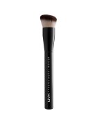 NYX Professional Makeup Четка за грим NYX PM Черен/Крем