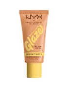 NYX Professional Makeup Фон дьо тен с лека формула и блестящ ефект NYX PM Buttermelt Glaze Tint Съдържа SPF 30 30 мл Vanilla Bean Butter