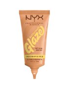 NYX Professional Makeup Фон дьо тен с лека формула и блестящ ефект NYX PM Buttermelt Glaze Tint Съдържа SPF 30 30 мл Vanilla Bean Butter