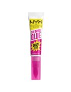 NYX Professional Makeup Гел за фиксиране на вежди The Brow Glue Crazy Lift Transparent Ламиниращ ефект Силна фиксация 24H Включена четка за оформяне 7 мл