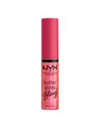 NYX Professional Makeup Гланц за устни NYX PM Buttergloss Bling! 01 Bring the Bling 8 мл She got money