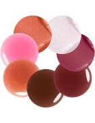 NYX Professional Makeup Комплект ограничено издание за устни Holiday Fat Gingerbread House Kit Нелепкав гланц за устни 12H издръжливост Ограничено издание за празници 7 броя
