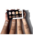 NYX Professional Makeup Палитра за скулптуриране NYX PM Highlight and Contour Pro Palette 21.6 гр