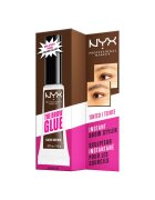 NYX Professional Makeup Спирала за фиксиране на вежди NYX PM Glue Stick Dark Brown