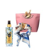 OEM Комплект за грижа за тялото Eyup Sabri Tuncer Perfume Jewels Blue Body Spray и копринен шал