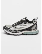 Off-White Спортни обувки с мрежести зони - Сив/Избеляло черно
