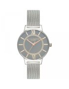 OLIVIA BURTON 898617006-Дамски Часовник - Оливия Бъртън - Страна на чудесата - Сребрист