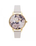 OLIVIA BURTON Дамски часовник - Диво цвете 1212876702 - Бял