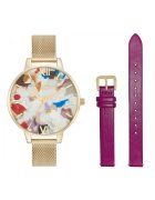 OLIVIA BURTON Дамски часовник - Pop Art OBGSET153 - Комплект с допълнителна гривна