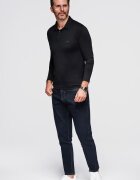 OMBRE Блуза с яка Черен