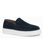 OMBRE Мъжки обувки тип slip on от естествена кожа с дебела подметка OM-FOCS-0246