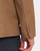 OMBRE Официално сако с обшити джобове Карамел