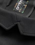 OMBRE Сако SLIM от плетена материя с фина текстура OM-BLZB-0101 Тъмно сиво Tъмносив