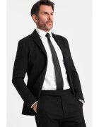 OMBRE Сако SLIM от плетена материя с фина текстура ОМБРЕ OM-BLZB-0101 -
