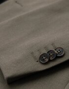 OMBRE Стандартно сако с джобове с капаче Зелени аспержи