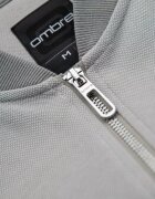 OMBRE Суитшърт с цип Пепеляво сиво