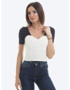 ONIBON FASHION Дантелен корсет с връзка