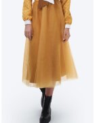 ONIBON FASHION Пола от тюл - Синапено жълто