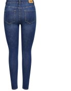 Only Дамски дънки ONLANA MID SKINNY средна талия син деним