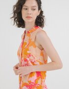 Only Риза Elite без ръкави Оранжев/Розово